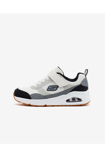 SKECHERS UNO - RETRO-SQUAD Büyük Erkek Çocuk Beyaz/Gri Sneakers 403650L WGY