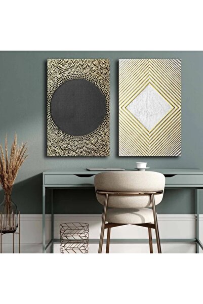 OEM Set Wallity de 2 tablouri decorative pe pânză, 2x45x70 cm, 100% pânză, ra...