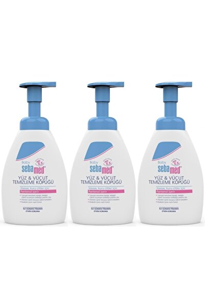 Sebamed شامبو أطفال رغوي للوجه والجسم 400 مل (درجة حموضة 5.5 للبشرة الحساسة ل...