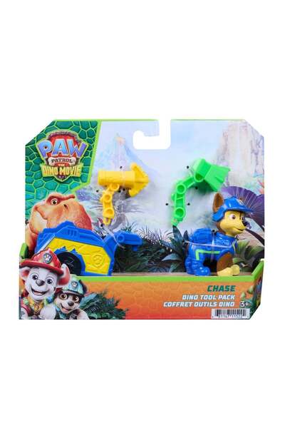 PAW PATROL Figurina cu accesorii, the Dino Movie, Chase, 20157003