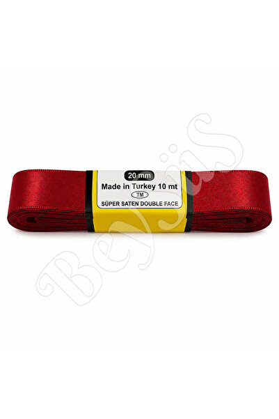 BeySüS Satin Ribbon 20 mm Red