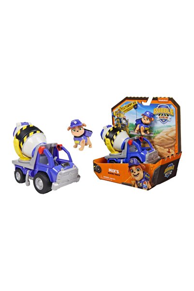 PAW PATROL Mix's concrete mixer, Rubble &amp; Crew 45695
