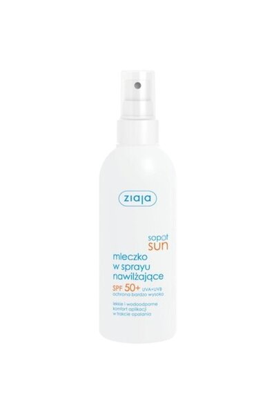 Ziaja Spray lapte hidratant, SPF 50+, 170 ml