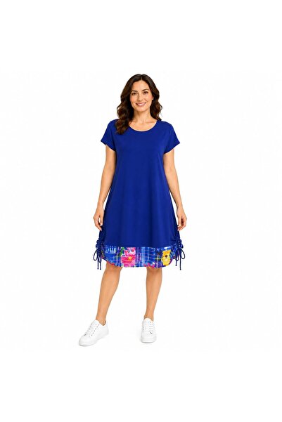 Pierino Φόρεμα plus size - Μπλε