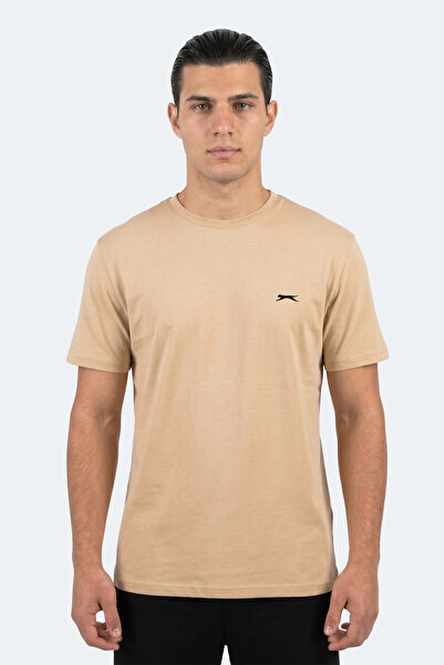 Slazenger Αθλητικό T-Shirt - Μπεζ - Κανονική εφαρμογή