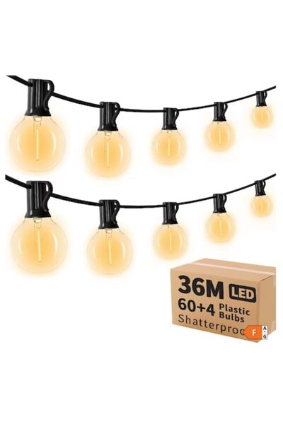 OEM Ghirlanda luminoasa decorativa exterior 36m cu 64 becuri LED G40