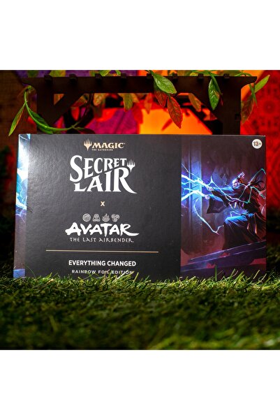 Magic The Gathering Secret Lair ATLA Totul a schimbat (Folie curcubeu)