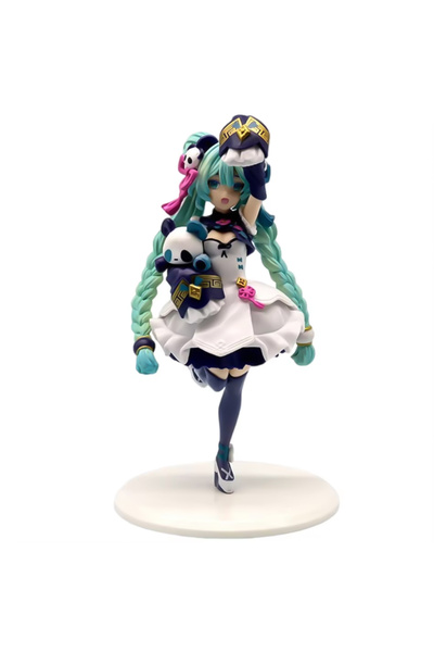Choice12 Bandai 1pcs-opp Anime Figurine Hatsune Miku Standing Posture and Sit...