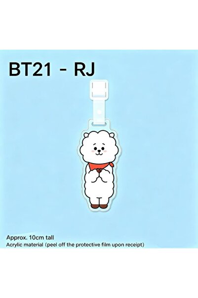 Choice3 RJ BT21 KOYA RJ SHOOKY MANG CHIMMY TATA COOKY Luggage Tag Anti-Theft ...
