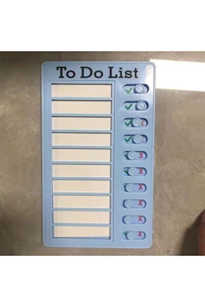 Choice4 لوحة مهام قابلة لإعادة الاستخدام باللون الأزرق، مخطط جدول يومي، مذكرة...