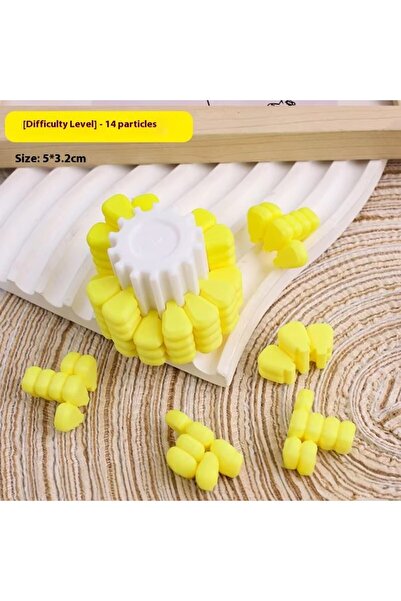 choice2 مكعب الذرة السحري ثلاثي الأبعاد متوسط الحجم 14 من Funy Toys لتخفيف ال...