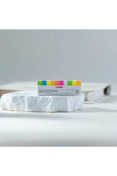 Choice1 Fluorescence 800 sheets of boxed sticky notes, 10 different colored i...