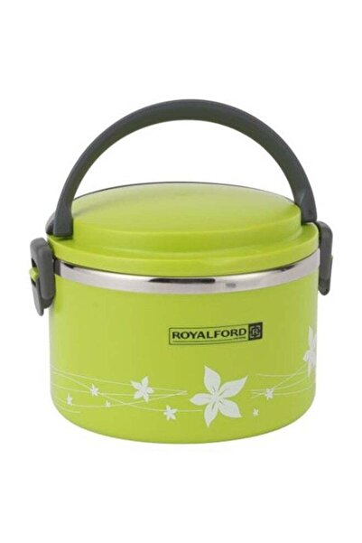 ROYALFORD 2In1 Lunch Box Stainless Steel 1.0L Multicolor Assorted Colors Gree...