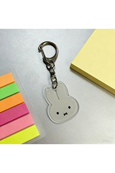 Choice keychain Miffy Keychain High Color Value Animation Cartoon Printing Cr...