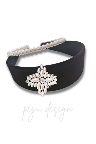 pegu baby collection ΣΕΤ LUX 2 ΤΕΜΑΧΙΩΝ: ΚΟΡΝΗ ΜΕ ΠΕΡΙΓΡΑΜΜΑ ΚΑΙ ΠΕΤΡΕΣ, ΜΑΥΡ...