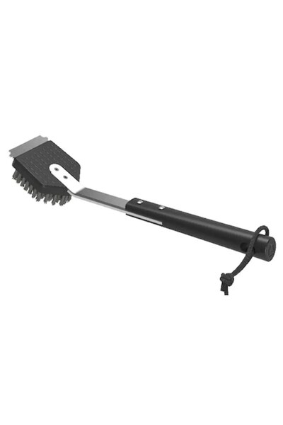 SyaMAG Perie lungă pentru grătar, din oțel inoxidabil, Syamag, 40 cm