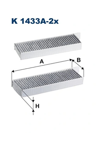 Filtron Filtru, Aer Habitaclu K1433A-2X Alfa Romeo Junior Citroën C4 10/C4 3 ...