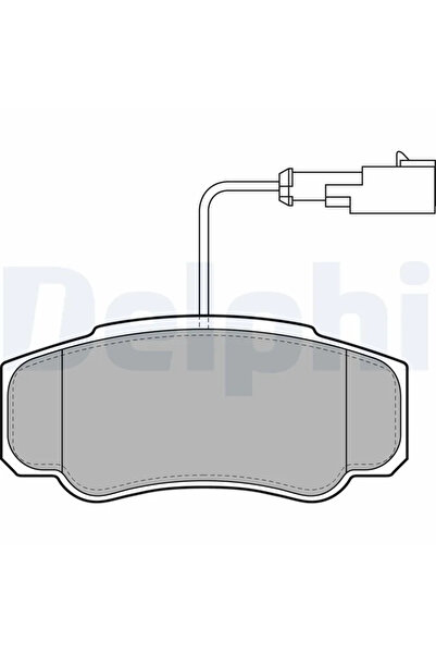DELPHİ Set Placute Frana Frana Disc Nissan Cabstar Renault Trucks Maxity 2006...