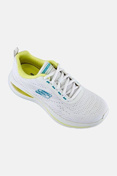 SKECHERS Women Skech Air Meta Lace Up Running Shoes, White
