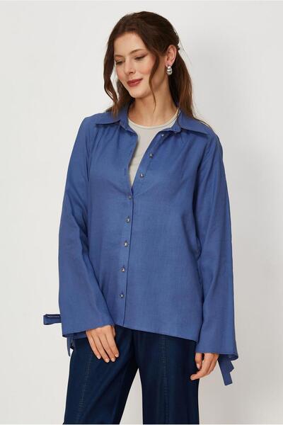 Alvina Bluz with Lace Detail 46780
