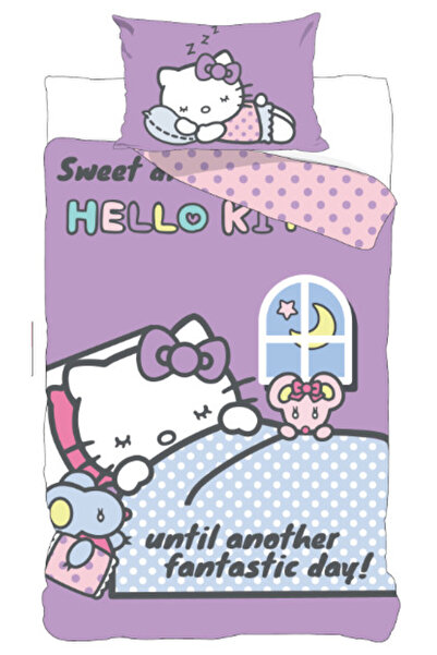 Hello Kitty Another Day lenjerie de pat pentru copii, grădiniță 100×135 cm, 4...