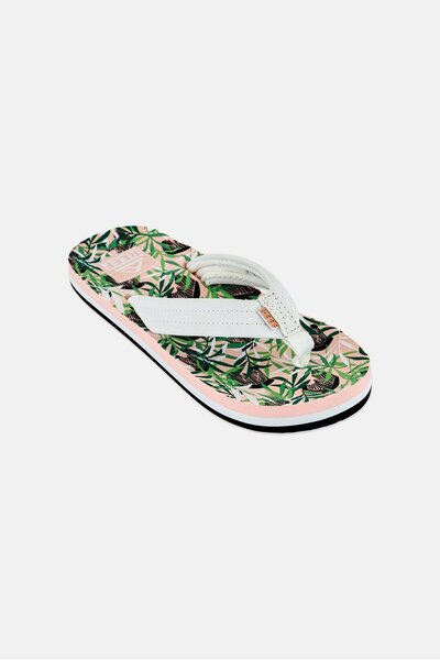 Reef Kids Girl Slip On Slippers, Multicolor