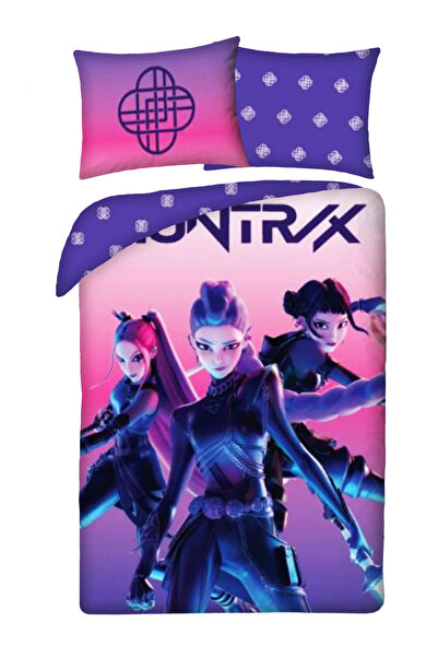 KPop Demon Hunters Комплект спално бельо Kpop момичета Ловци на демони Воини ...