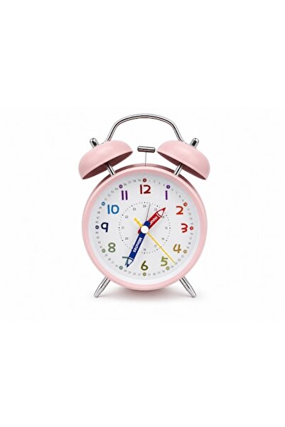 OEM Ceas deșteptător retro metalic 'înapoi la școală' – mecanism silențios și...