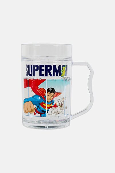 DC Superman Plastic Mug 220 ml, Transparent