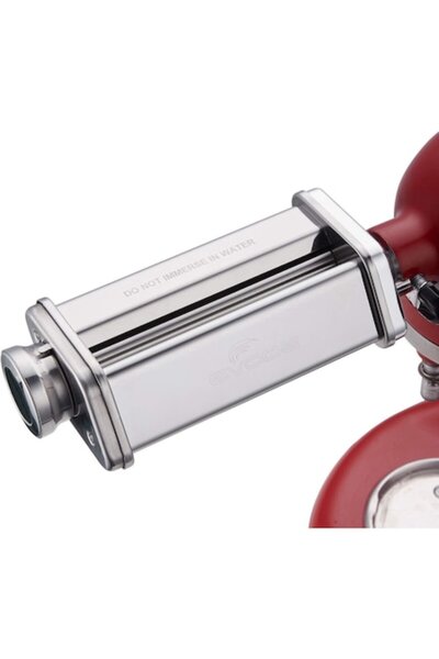 OEM Pasta attachment, for KitchenAid mixer, stainless steel, adjustable thick...