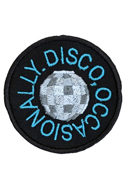 OEM Petec textil brodat termoadeziv Kiss All The Time. Disco, Ocazional Harry...