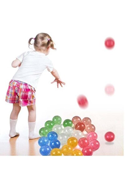 Generic Pack of 5 Small High Bouncy Balls 30mm (1.2 Inch) – Assorted Glitter ...