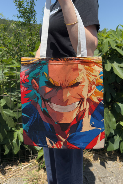 ZipZap My Hero Academia V4 Καλοκαιρινή και Χειμερινή τσάντα από καμβά διπλής ...