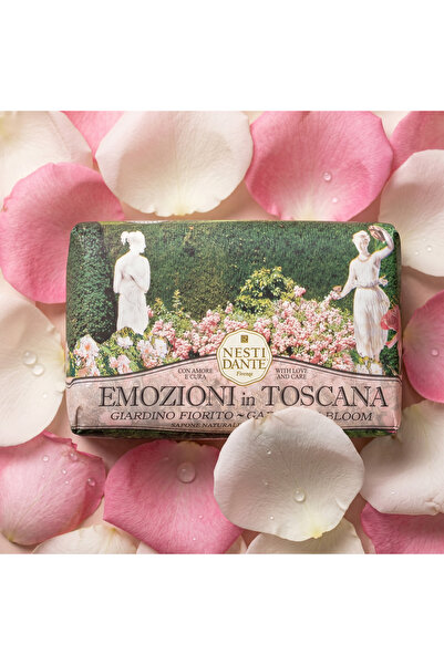 Nesti Dante Garden in Bloom Soap 250g | Uplifting Floral | Tuscan Rose Garden