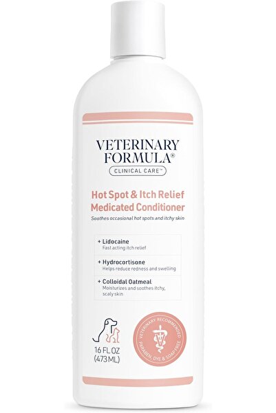 Veterinary Formula Clinical Care Hot Spot & Itch Relief Cat & Dog Medicated C...