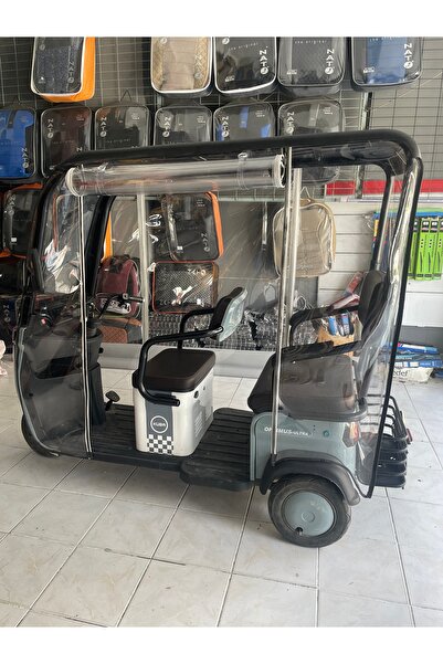 AK Kuba optimus ultra şeffaf fermuarlı çadır ve koruma kabini brandası
