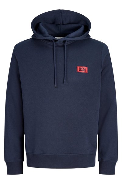 Jack & Jones JJRUSH Erkek Kapüşonlu Sweatshirt Rahat Günlük Pamuklu