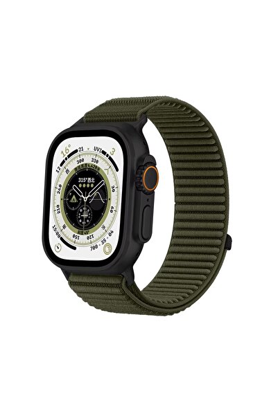 REDz Accessories Curea textilă tip buclă, din nailon țesut, pentru Apple Watc...