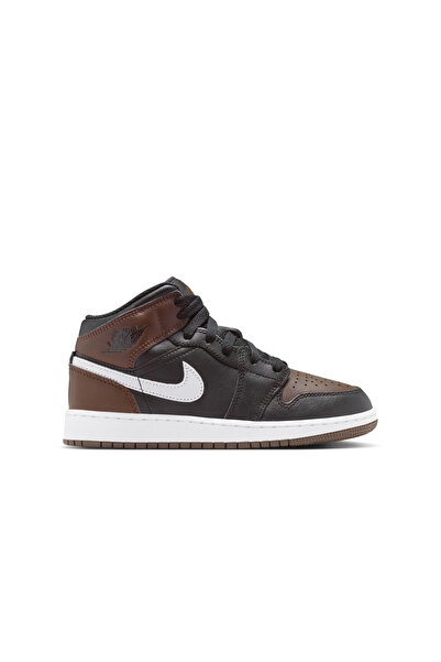 Nike Jordan 1 Mid Gs Kahverengi Basketbol Ayakkabısı