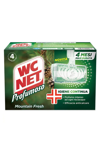 WC NET Gel Profumoso Mountain 4 X 34G Import Italia