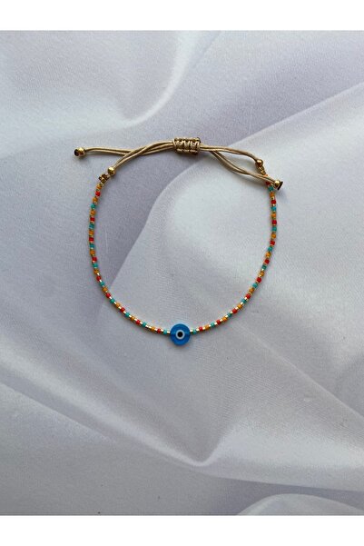 Burçin Örbük Accessory Miyuki Nazar Boncuklu Halhal