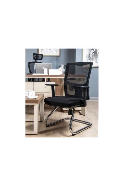 Midas Furniture كرسي زوار ميلتي أسود اللون