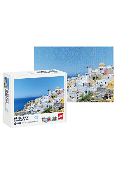 OEM Παζλ 1000 τεμ Αιγαίο Πέλαγος Blue sky 25x20x5cm ToyMarkt 891774