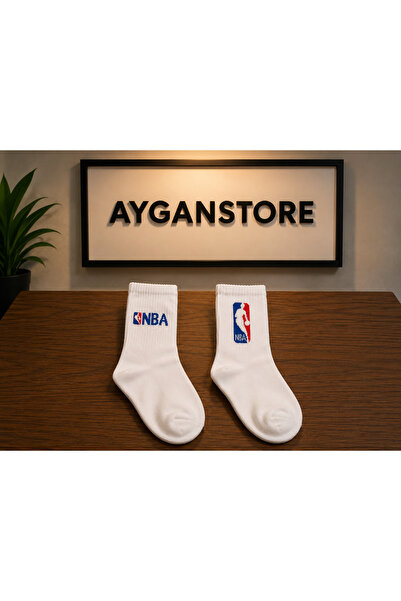 AyganStore 2 ÇİFT EN YENİ MODEL KOLEJ SPOR TENİS ÇORAP KOMBİ 2 ADET