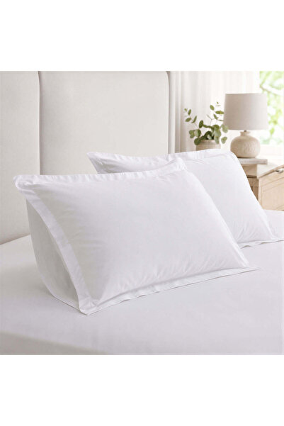 OTHELLO Hotel Collection Linor 2-Pack Oxford White Pillowcases - 50X70 cm
