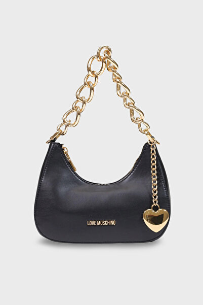 Love Moschino Logolu Zincir Detaylı Çıkarılabilir Askılı Çanta Kadın ÇANTA JC...