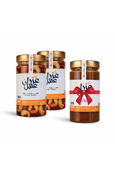 Azran Honey Offering a Mix of Royal Azuran + 2 Mixes of Azuran with Nuts |   ...
