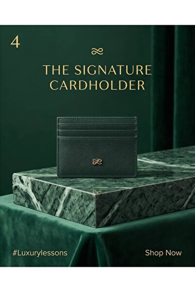 House of Little Bunny HOLB Signature Epsom Card Holder