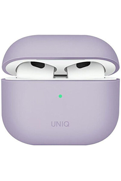 uniq Θήκη σιλικόνης σε μπεζ χρώμα για Apple AirPods 3