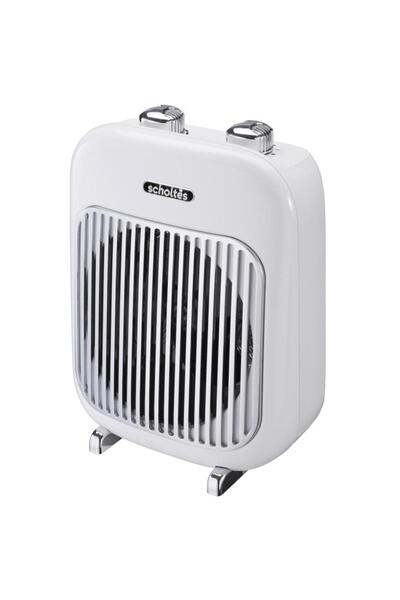 LİVOO Vintage Bathroom Heater SCSV500B, 2 Power Levels, 2000W, White